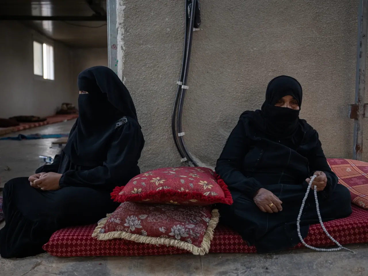 A Palestinian activist was killed by the violence he sought to stop 6 (Right) Khadra Al Hathaleen, mother of Palestinian activist Awdah Al Hathaleen, is joined by other women from the village of Umm al-Khair, most of whom went on hunger strike, as they mourn his death, on Aug. 4.