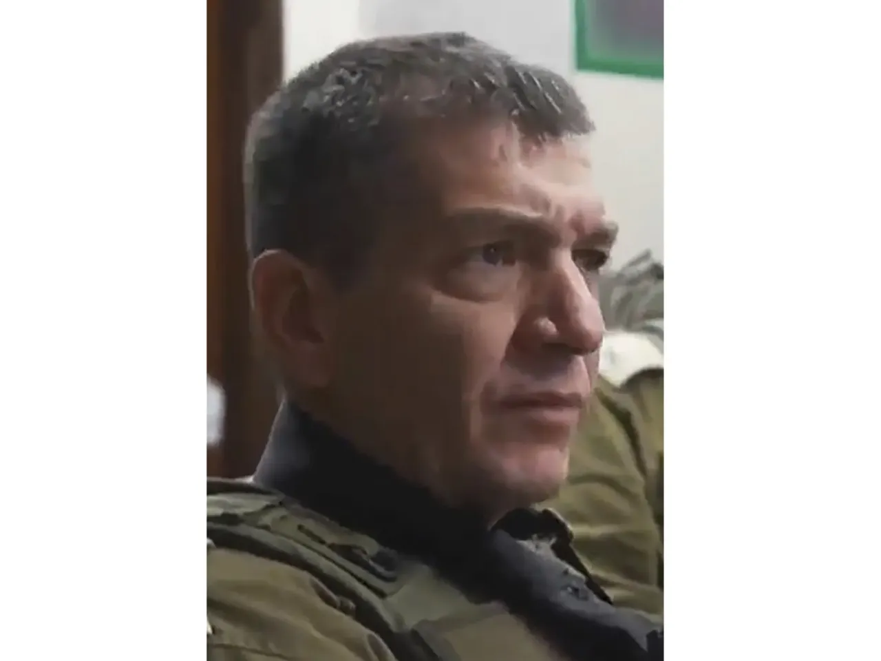 Israel's ex-military intelligence chief said 50,000 Gaza deaths were 'necessary' 1 This image made from video provided in December 2023 by Israeli Defense Forces shows Aharon Haliva, then the head of Israel's military intelligence in Gaza City, Gaza Strip.