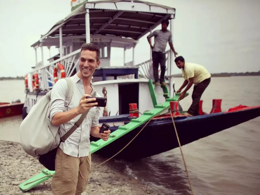 Ari Shapiro says farewell to NPR 3 Ari Shapiro reporting on sea level rise in the mangrove forests of Eastern India. (Photo: David Gilkey/NPR)
