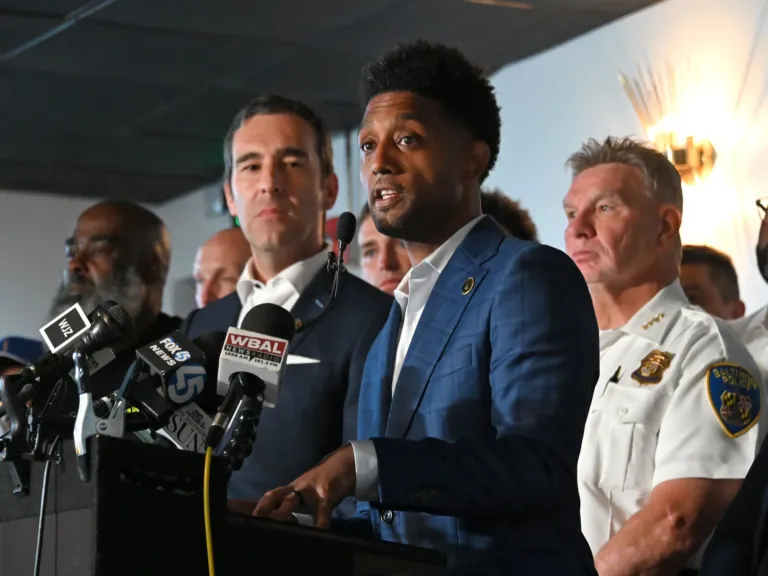 Baltimore Mayor Brandon Scott discusses how the city has brought violent crime down