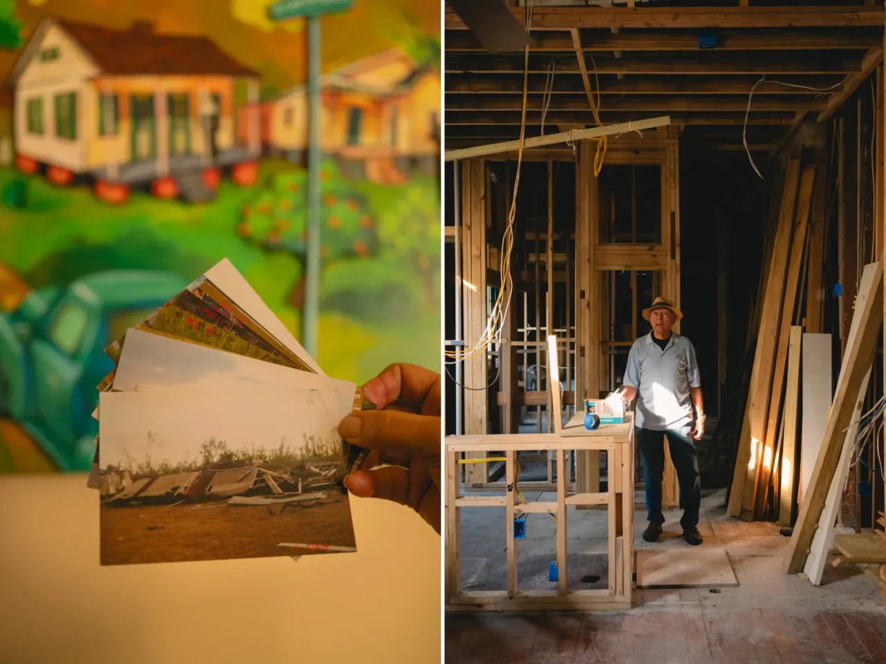In New Orleans, memories of Katrina remain vivid 20 years later 7 Bynum shows a house he is renovating in the Tremé neighborhood of New Orleans, La., on Aug. 26, 2025. Bynum owns several homes in the neighborhood.