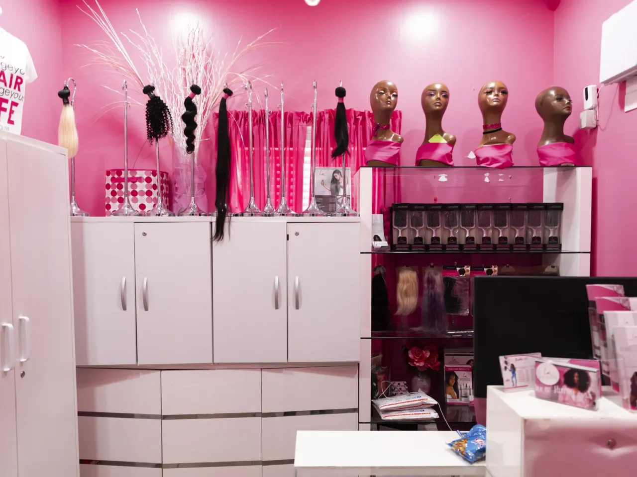 In New Orleans, memories of Katrina remain vivid 20 years later 9 Hair extensions are one of Penn's many businesses. She invests it all back in the community, including affordable housing.