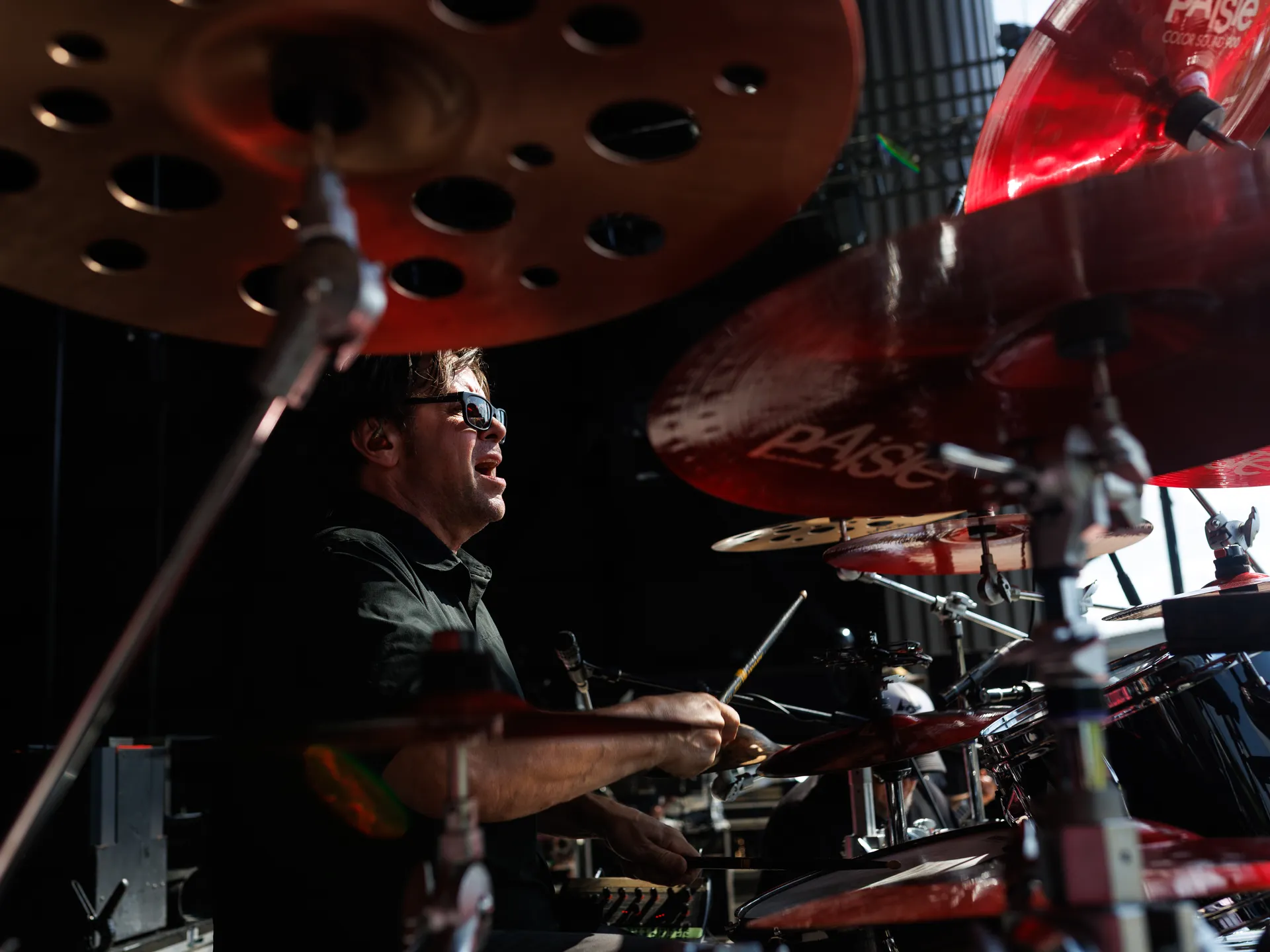 Joy and happiness radiate when GWAR and Lamb of God return to Richmond 17 Brad Roberts, Jizmak Da Gusha's human thrall, helps sound check drums ahead of a GWAR performance in Richmond on July 24, 2025.