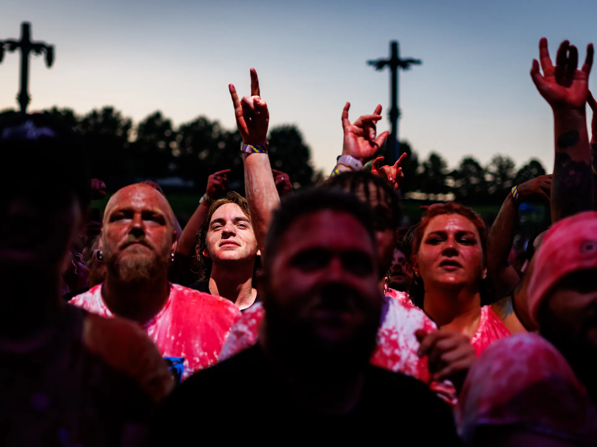 Joy and happiness radiate when GWAR and Lamb of God return to Richmond 33 People are seen in the crowd during a GWAR performance in Richmond on July 24, 2025.
