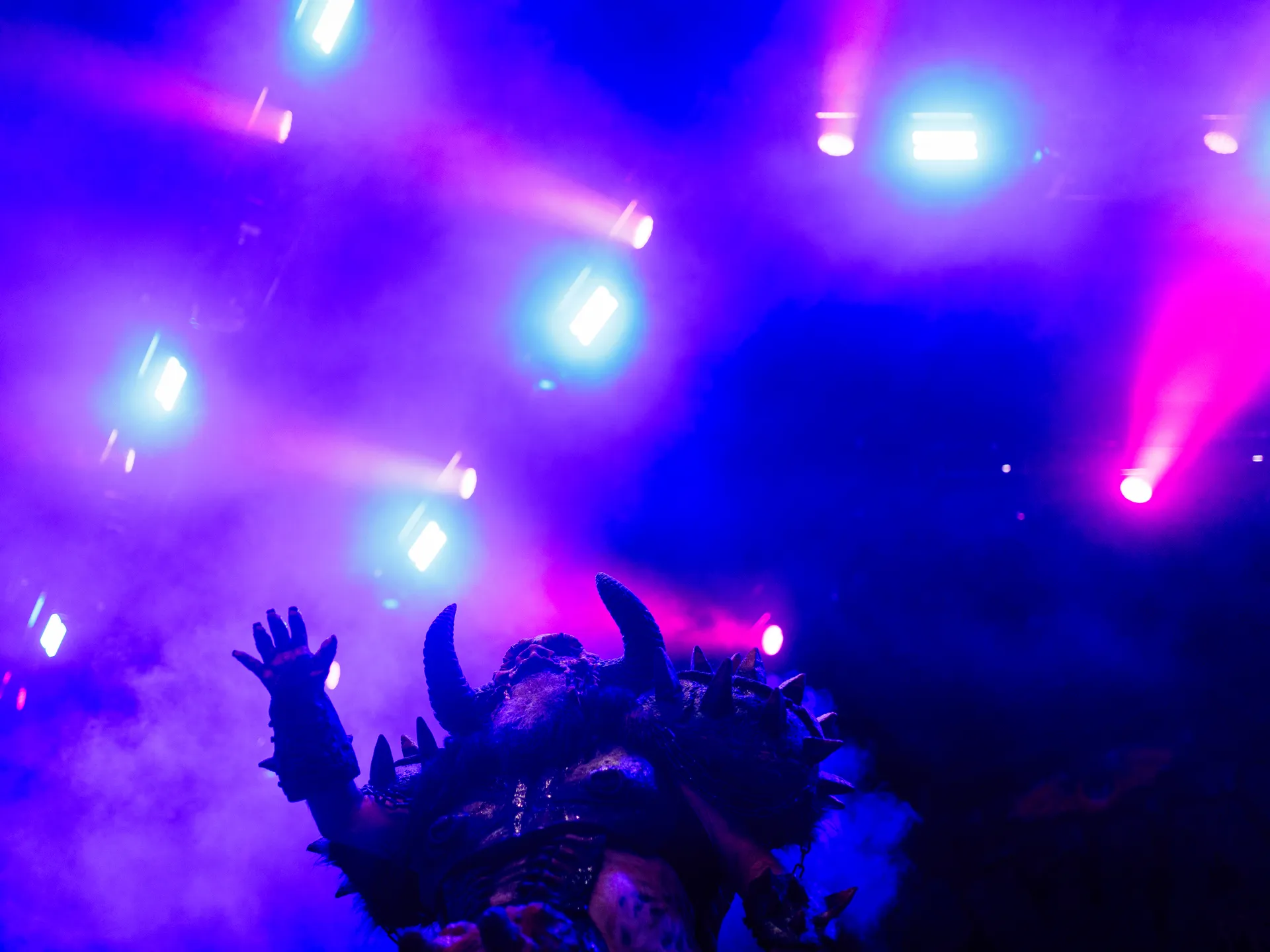 Joy and happiness radiate when GWAR and Lamb of God return to Richmond 43 Blöthar the Berserker, lead vocalist in GWAR, is seen on the stage during GWAR's set on July 24, 2025 in Richmond.