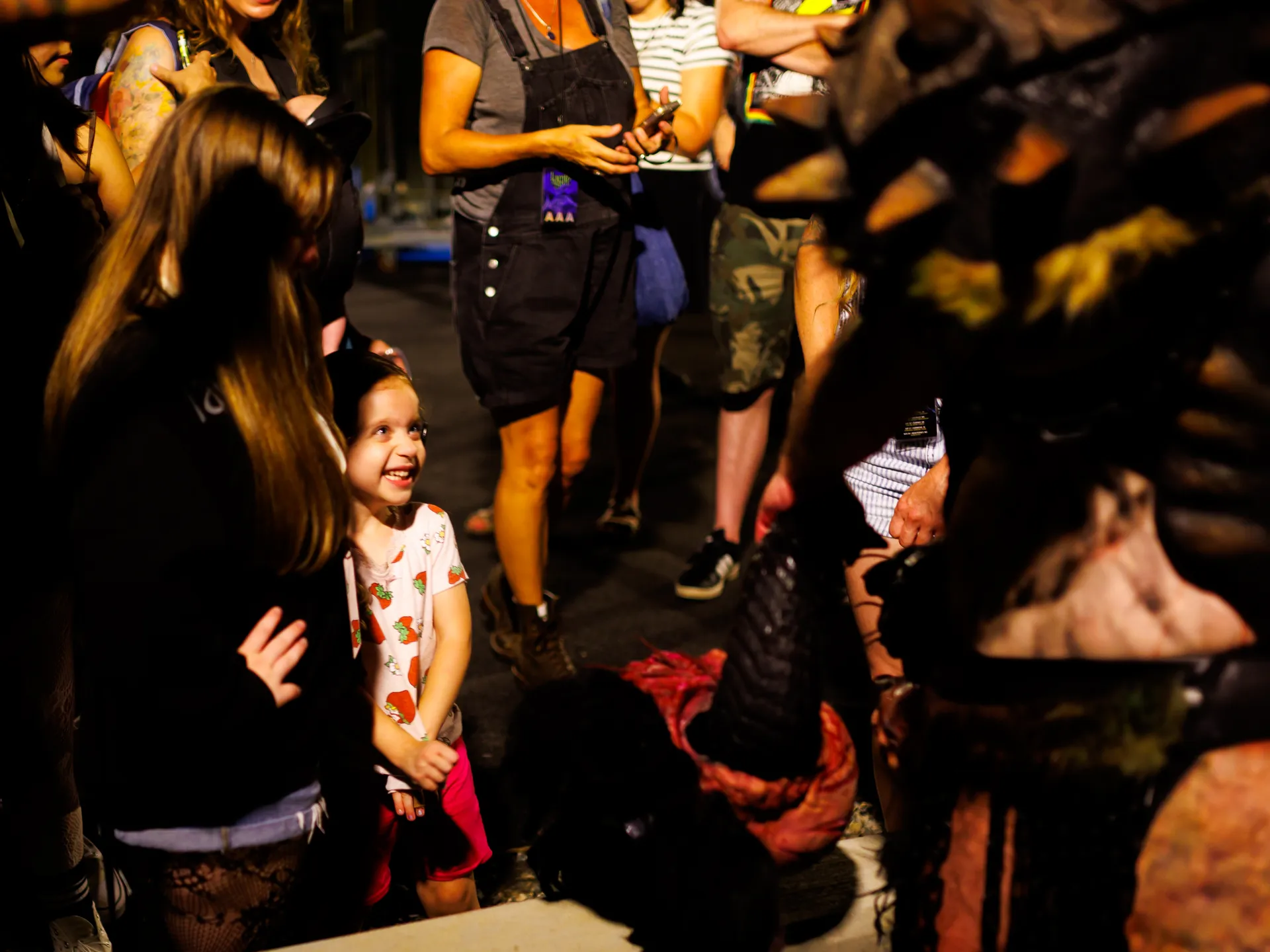Joy and happiness radiate when GWAR and Lamb of God return to Richmond 51 Meadow Morton, 4, chats with Blöthar the Berserker after GWAR performed a set at Allianz Amphitheater on July 24, 2025.