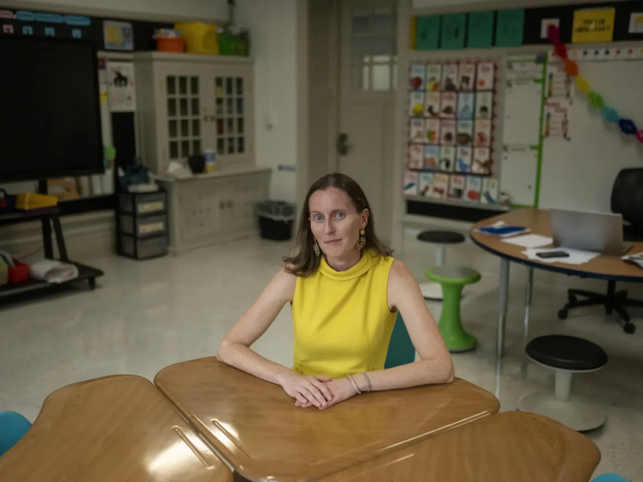 Lauren Jewett is a special education teacher at The Leah Chase School in New Orleans' Carrollton neighborhood. She got her start through Teach For America and has taught for over 15 years.