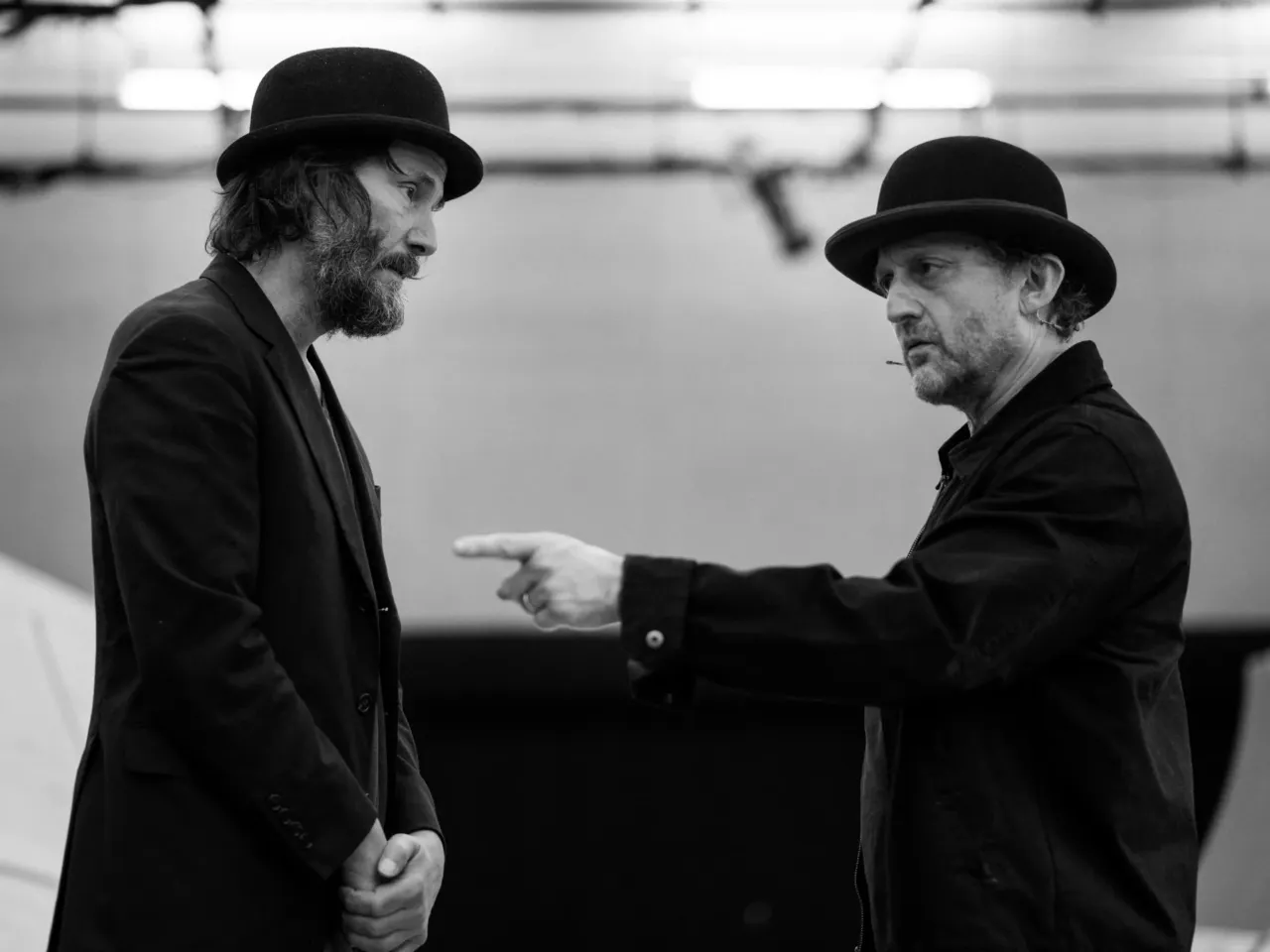 Keanu Reeves and Alex Winter in a revival of Samuel Beckett's "Waiting for Godot"