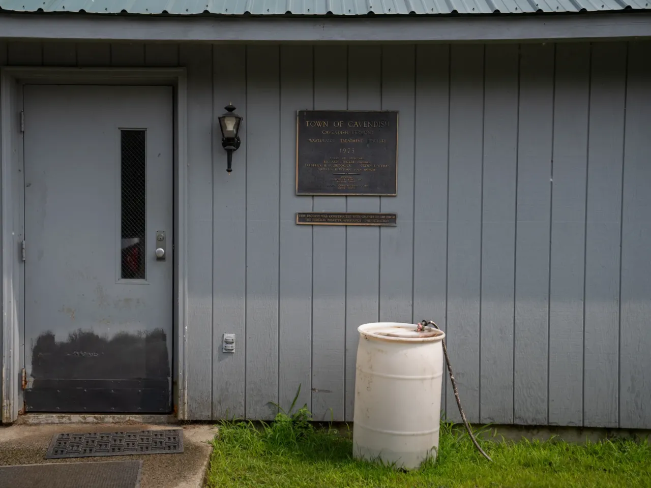 Flushable wipes and Iran: Water treatment facility adds cyberattacks to worry list 4 The exterior of the water treatment facility in Cavendish.