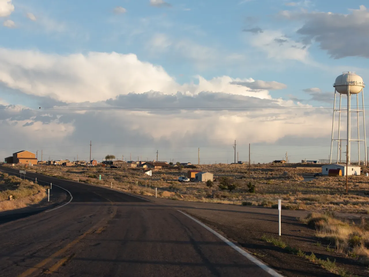 A tribe in Arizona planned to connect 600 homes to electricity. Then the funding was cut 2 "The whole objective with renewables is to try to steer away from some of what's creating climate change," Nuvangyaoma says. The late-afternoon sun shines over the village of Shongopovi.