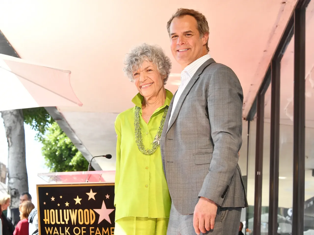 Susan Stamberg and her son, Josh Stamberg, attend the ceremony honoring her with a star on The Hollywood Walk Of Fame on March 3, 2020 in Hollywood, Calif.