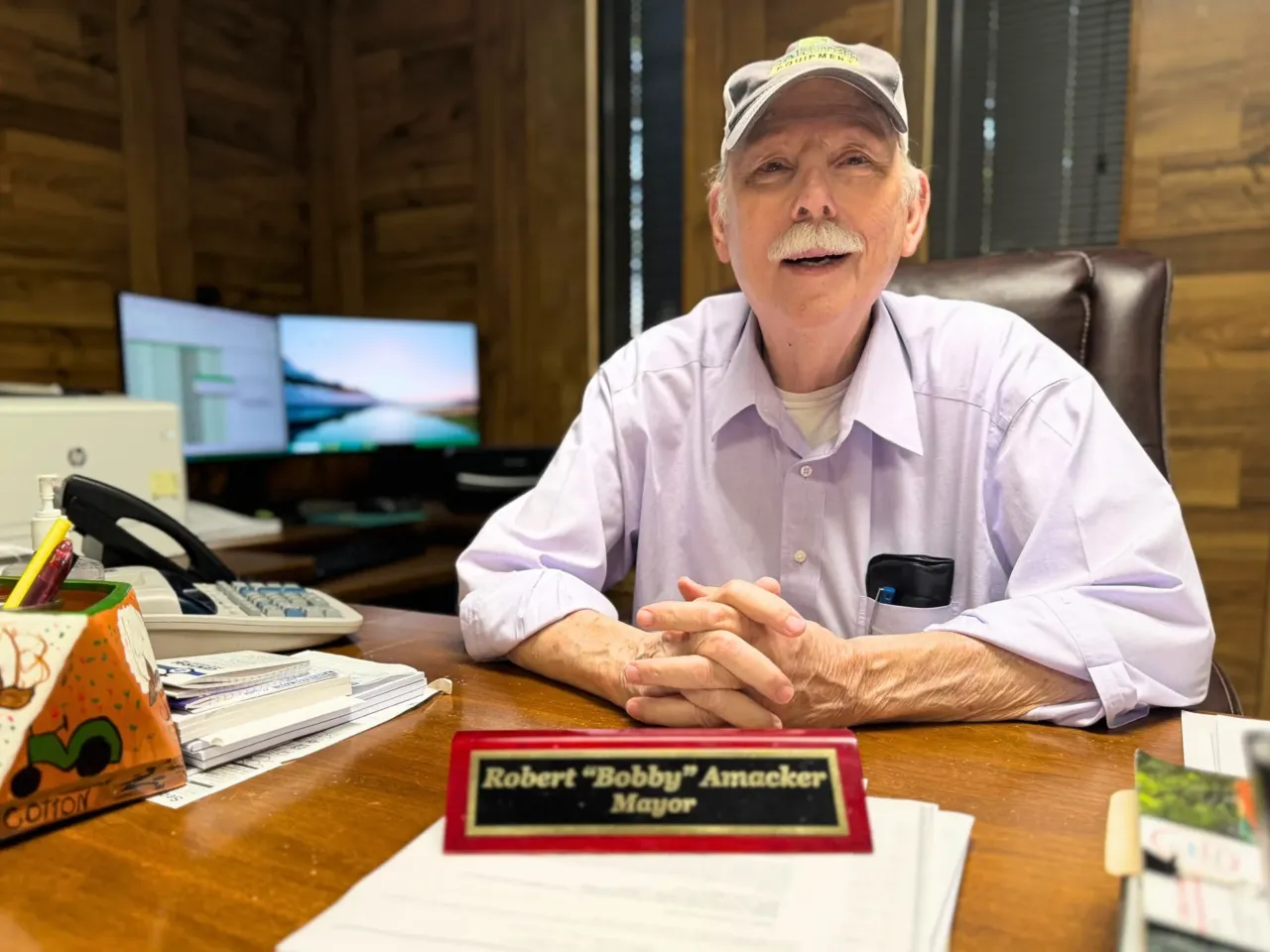 Lake Providence Mayor Robert "Bobby" Amacker.  Without Medicaid and Medicare, he says, many people in his town "wouldn't have any kind of health care at all."