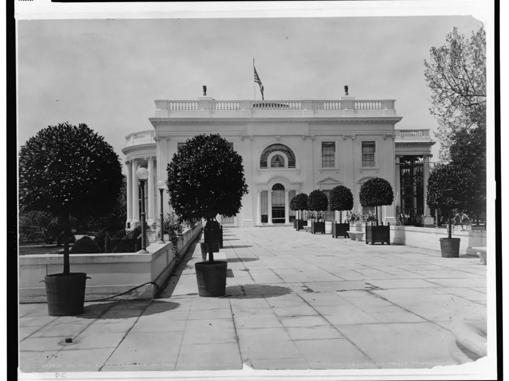 The East Wing gave women space to thrive in the White House — here's why 1 The East Terrace in 1904.