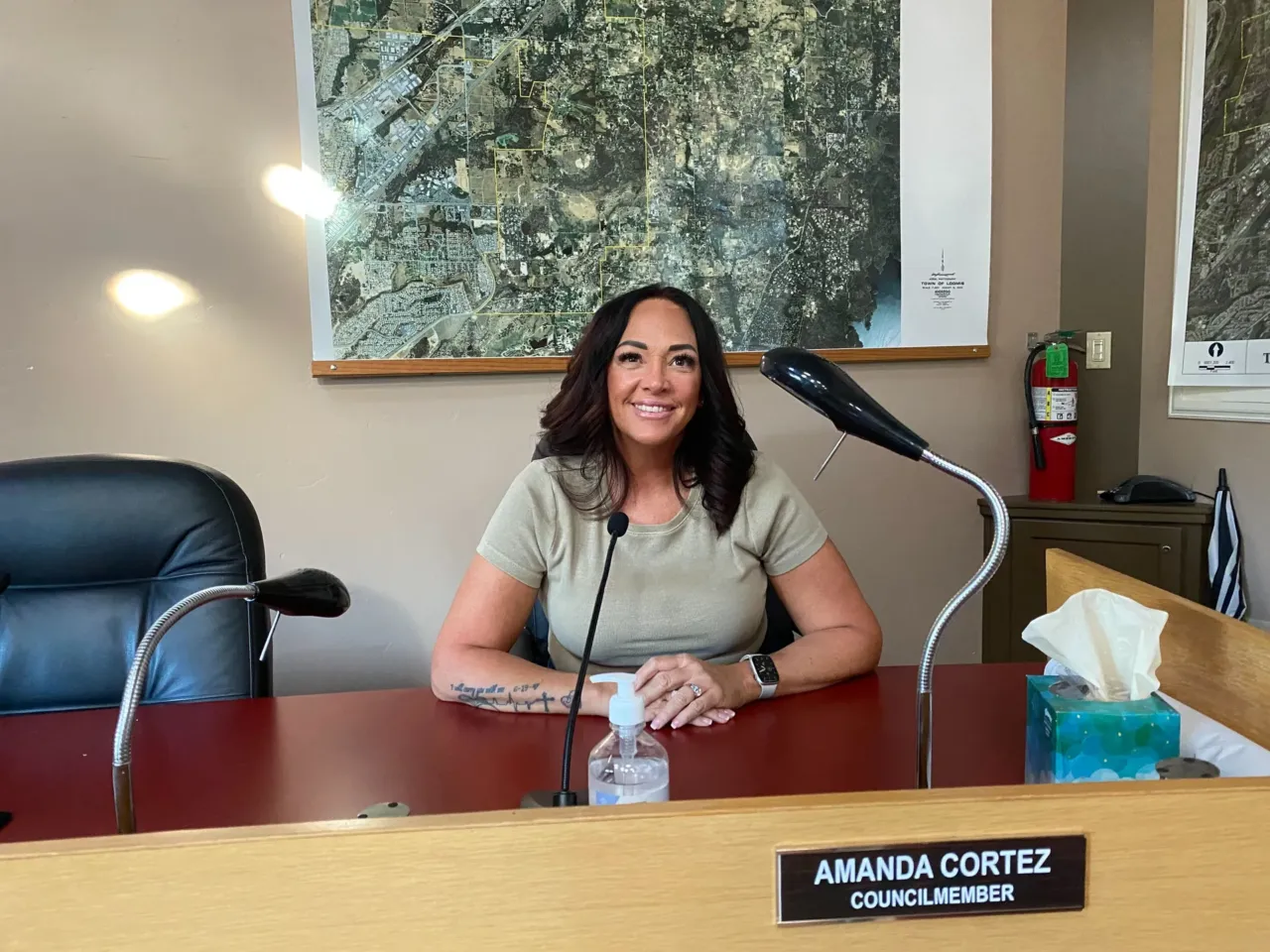 In redistricting vote, some Californians fear losing out, others want to face Trump 1 Republican Amanda Cortez, member of the Loomis, CA., town council, opposes the redistricting map on the ballot.
