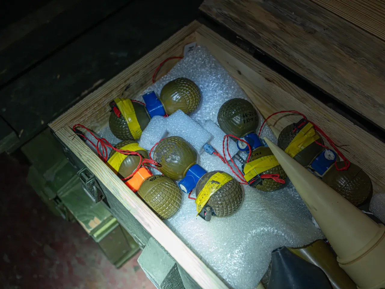 'No turning back': More and more Ukrainian women join the army to fight Russia 6 Grenades prepared for drone drops by the Khartiia brigade, in the Kharkiv region of Ukraine, on Feb. 1.