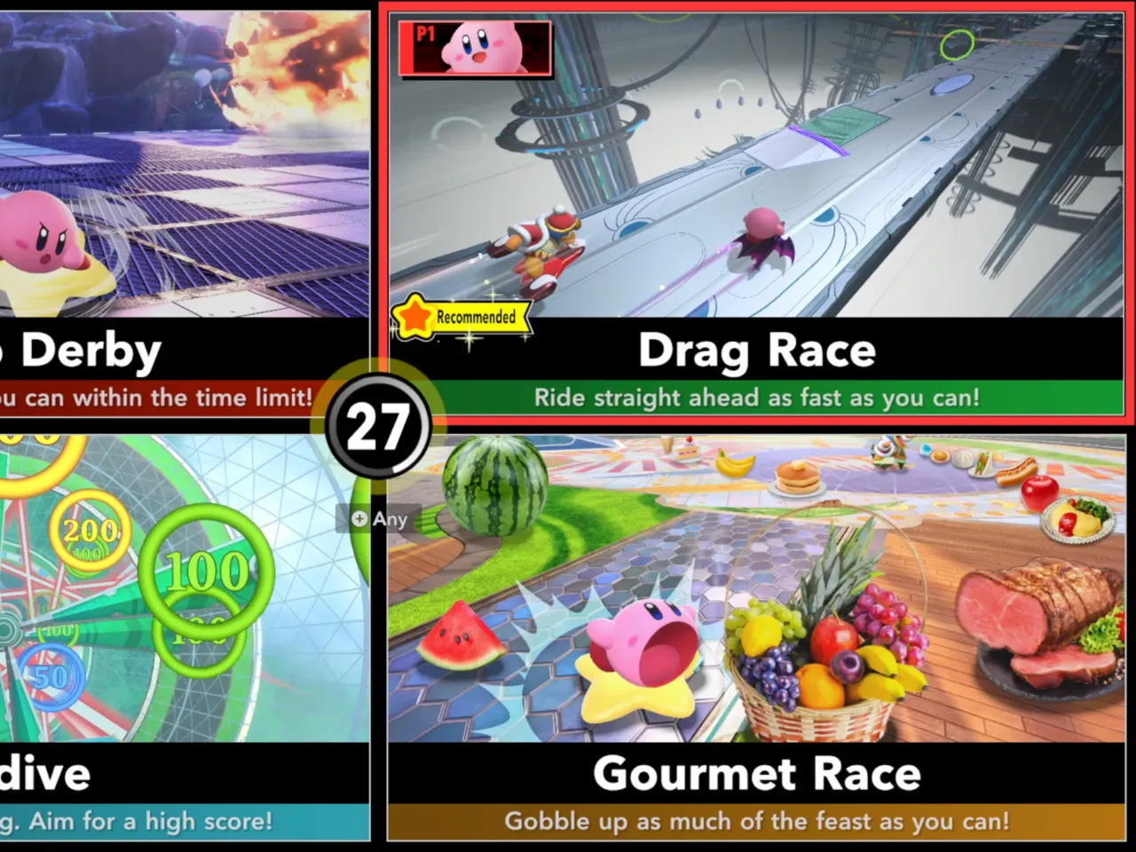 Kirby Air Riders is a radically simple alternative to racing classics like Mario Kart 2 Players secretly vote on a final arena after the City Trial time limit elapses.