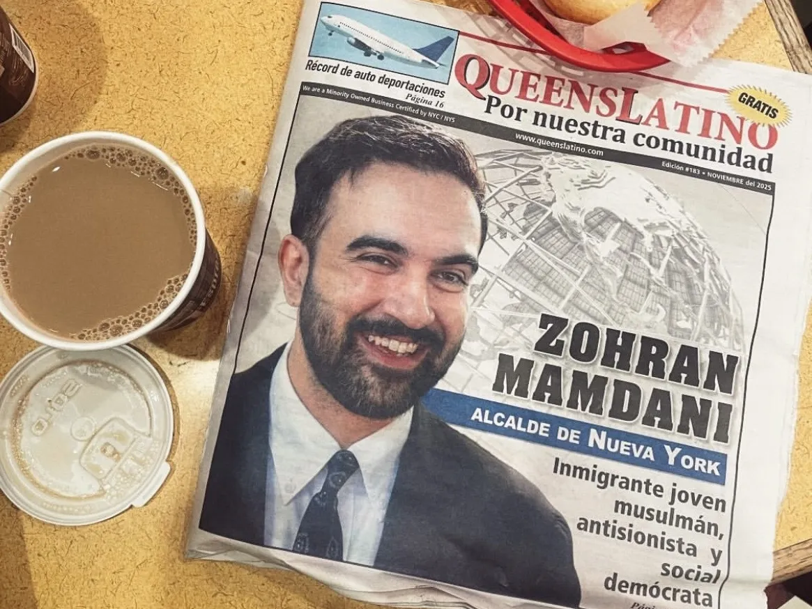 Mamdani and Trump made nice. NYC immigrants are still on edge 2 A Spanish-language newspaper features a cover story on New York City Mayor-elect Zohran Mamdani.