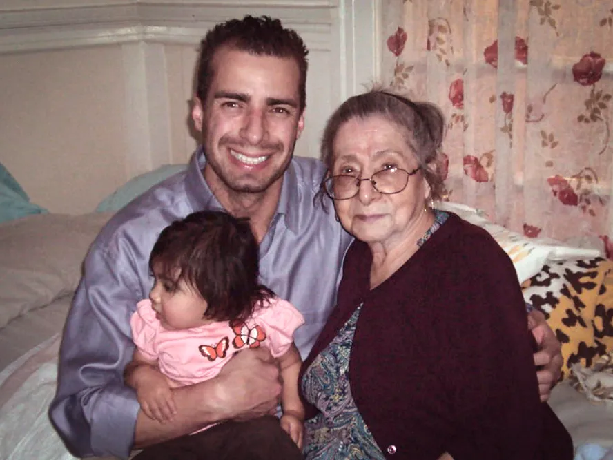 An Ecuadorian-style Thanksgiving: Recreating holiday memories of a childhood recipe 1 A Martinez (left) with his grandmother.