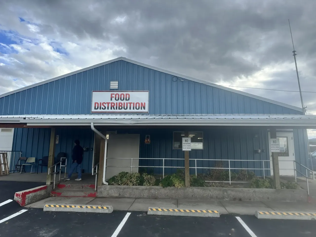 SNAP was restored, but many indigenous Americans still struggle with food insecurity 4 The commodity food warehouse of the Confederated Salish and Kootenai Tribes' in St. Ignatius, Montana.