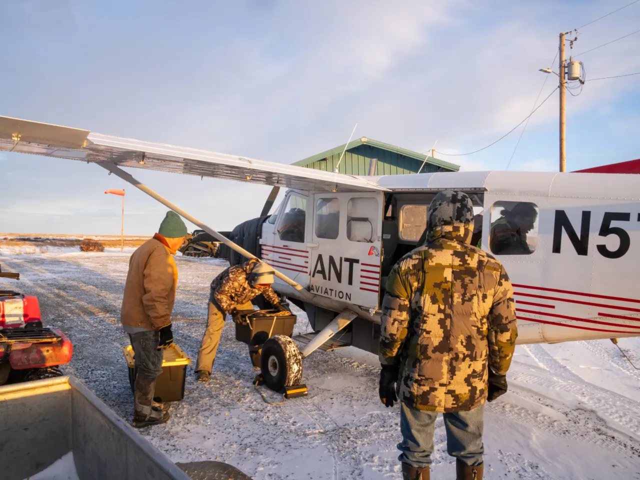 Houses floated away in this Alaska Native village. Now residents want to move 3 Kwigillingok residents pack up their belongings and wait for a plane to take off. Some people are relocating to hotels or staying with family after their homes were damaged by the remnants of Typhoon Halong. Most people don't know when they will return to their home communities.