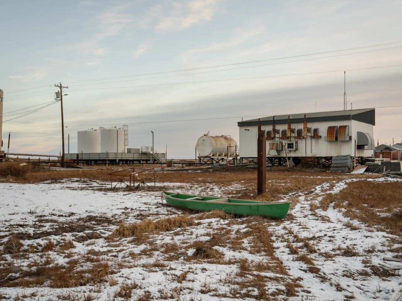 Houses floated away in this Alaska Native village. Now residents want to move 10 A canoe is stranded on land in Kwigillingok after the remnants of Typhoon Halong hit the area.