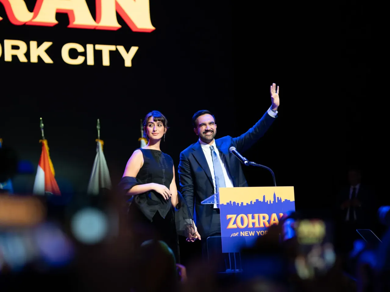 2025: The images that stayed with us 11 People gather for New York City mayor-elect Zohran Mamdani's victory party at the Brooklyn Paramount in New York City on Nov. 4.