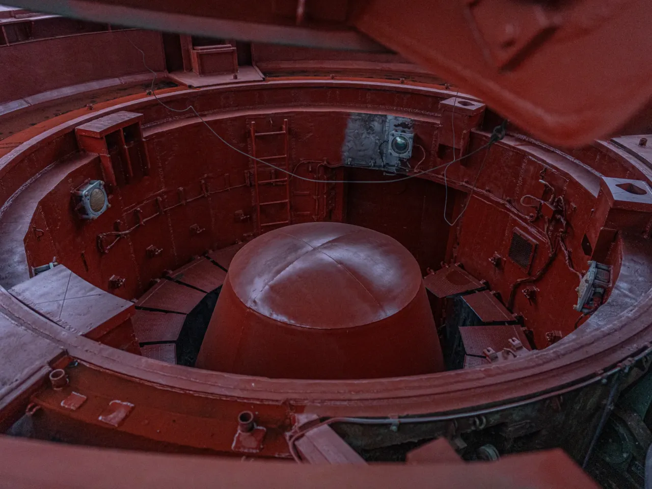 For Ukrainians, a nuclear missile museum is a bitter reminder of what the country gave up 3 Upper section of an intercontinental ballistic missile launch silo of the 309th Missile Regiment at the Museum of the Strategic Missile Forces.