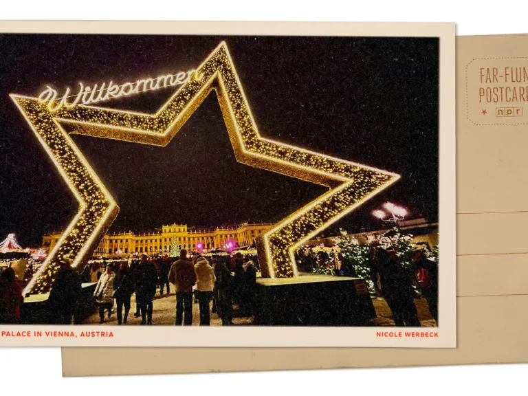 Greetings from Vienna, where an imperial palace hosts a holiday market for all