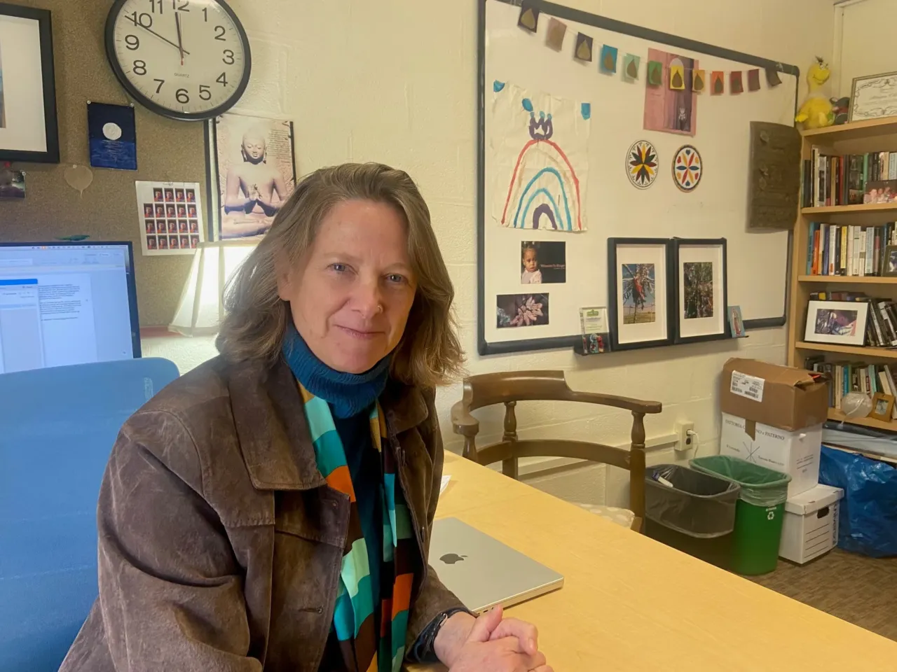 In the U.S., hunger is often hidden. But it can still leave scars on body and mind 2 Mariana Chilton researches food insecurity and trauma as a professor of public health at the University of Massachusetts Amherst.