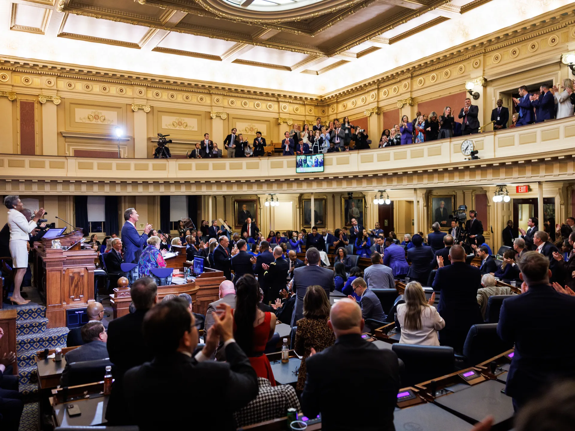 Gov. Glenn Youngkin: Virginia is stronger 'by every single metric' 5 Gov. Glenn Youngkin delivers his final State of the Commonwealth address to the joint session of the 2026 General Assembly session on Wednesday, January 14, 2026 at the Virginia State Capitol in Richmond, Virginia.