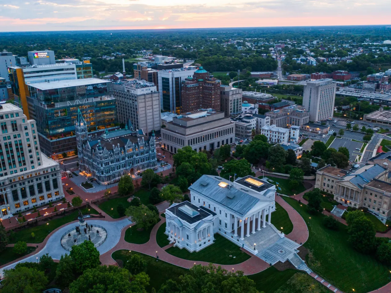 The Virginia State Capitol is seen on Thursday, April 25, 2024 in Richmond.