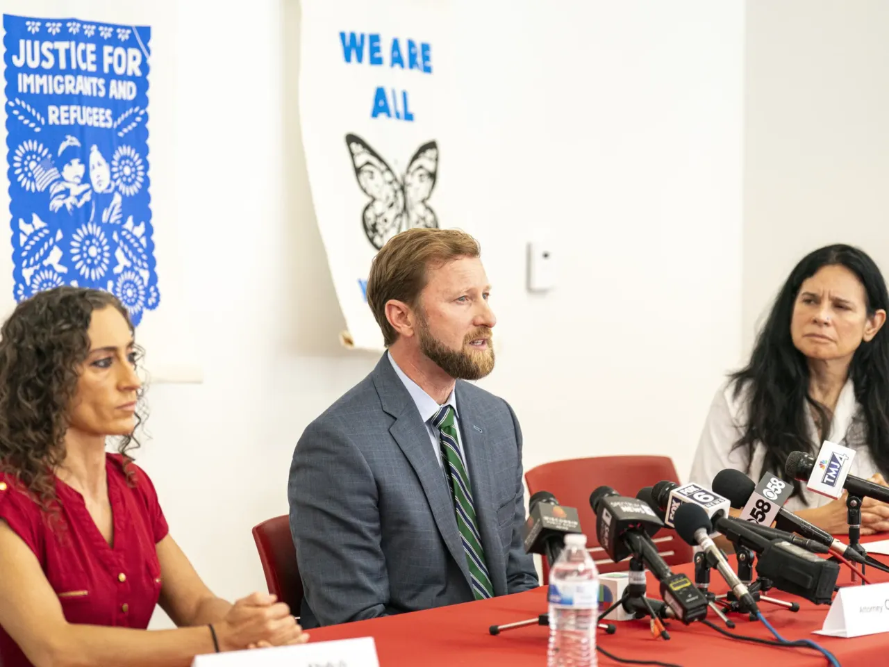 DHS keeps making false claims about people. It's part of a broader pattern 6 Ramon Morales Reyes' attorney, Cain Oulahan, (center) addresses the media in Milwaukee about the detention of Ramon Morales Reyes on May 30, 2025.