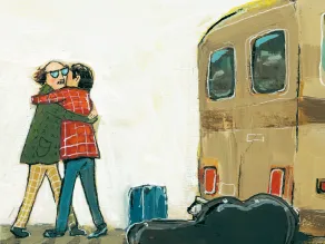 You already know the song — now, 'The One About the Blackbird' is also a picture book 3 446670 wordless spread