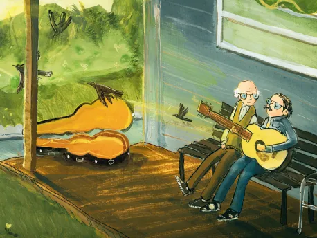 You already know the song — now, 'The One About the Blackbird' is also a picture book 4 446671 last spread 1