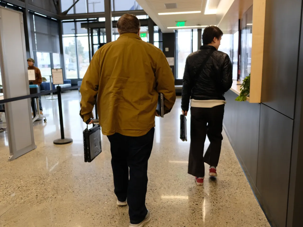 They help police with mental health calls. So why are 'mobile crisis' teams in crisis? 1 Luke Forney (left) and Evan Thiessen head out on a crisis call. The Gallatin County Mobile Crisis Team has an office at the Bozeman police headquarters.