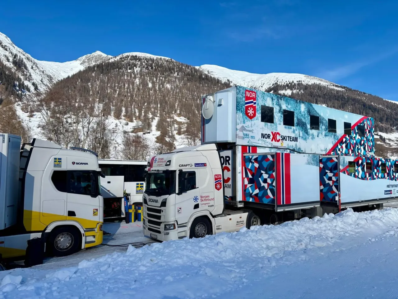Meet Yolanda the wax truck, Team USA's unsung cross-country ski hero 1 Norway's cross country ski team, a perennial over-achiever, is among the teams with double-decker wax trucks