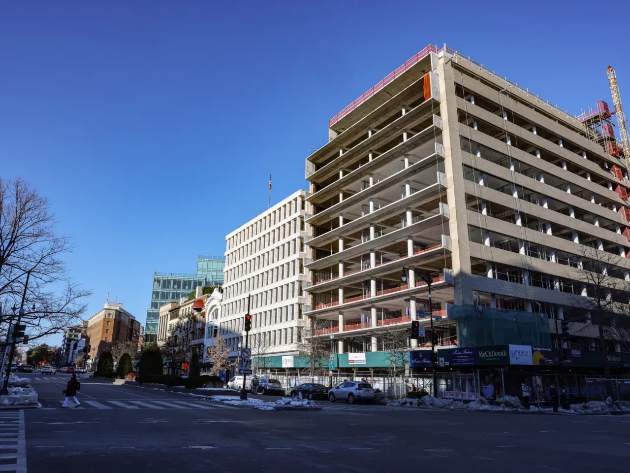 From cubicles to kitchens: How empty offices are becoming homes 5 The former Longfellow office building, which dates back to 1941, is under construction in Washington, D.C., by developer Duball.