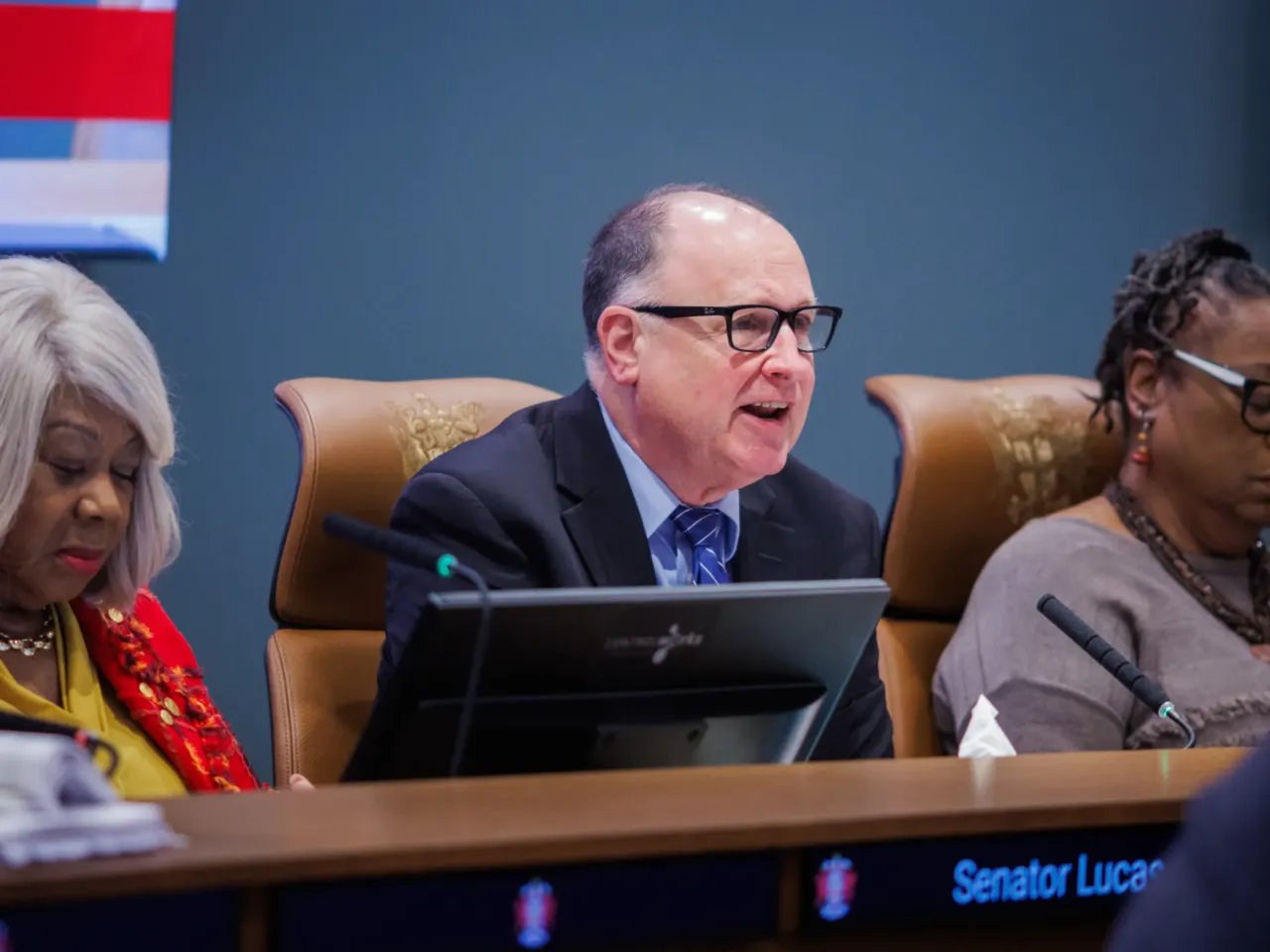 Virginia Senate panel spikes gambling centralization bill 1 Sen. R. Creigh Deeds, D-Charlottesville, moves to pass by HB271 on Monday, March 9, 2026 at the General Assembly Building in Richmond, Virginia.