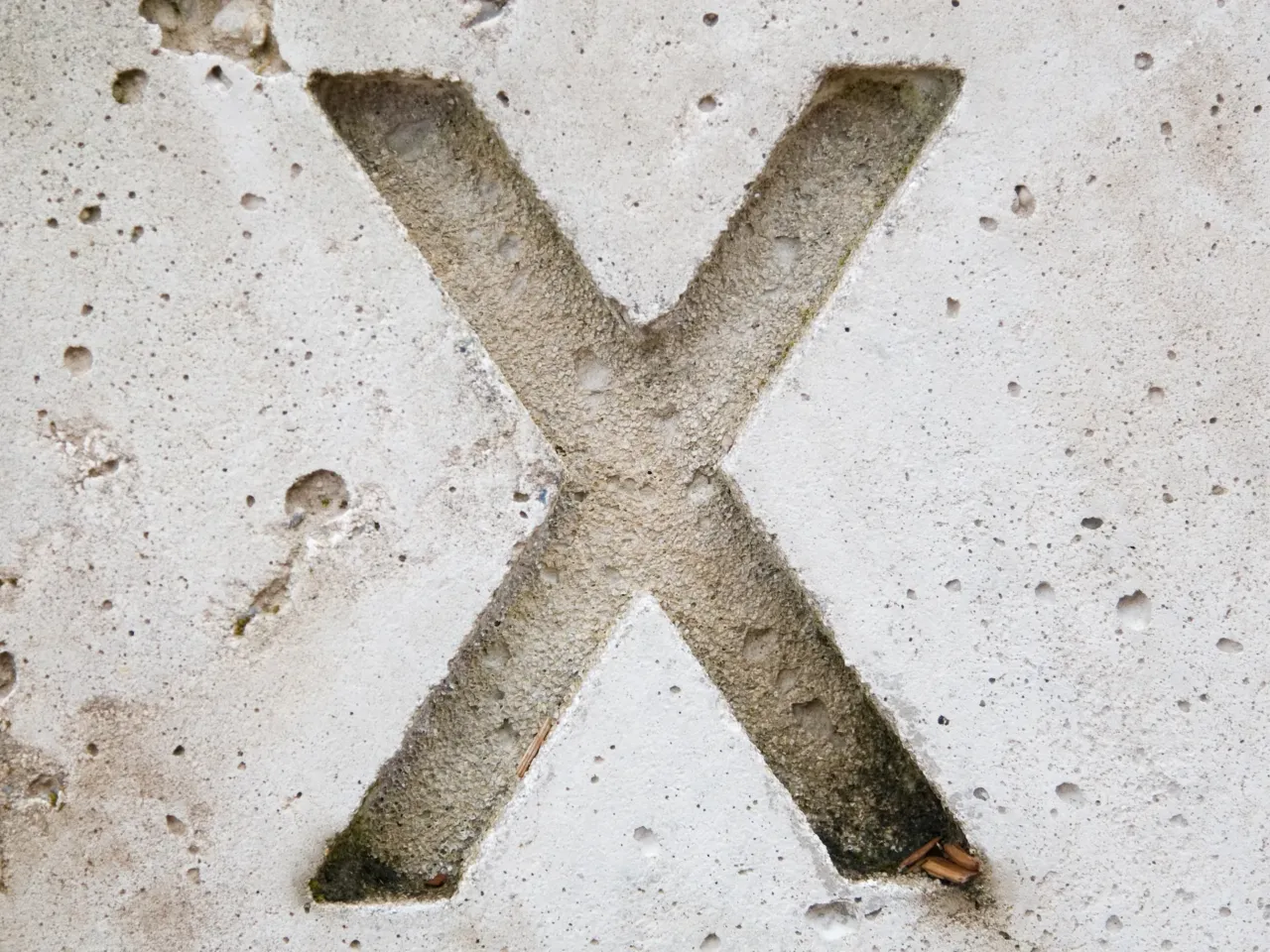 X marks many spots.