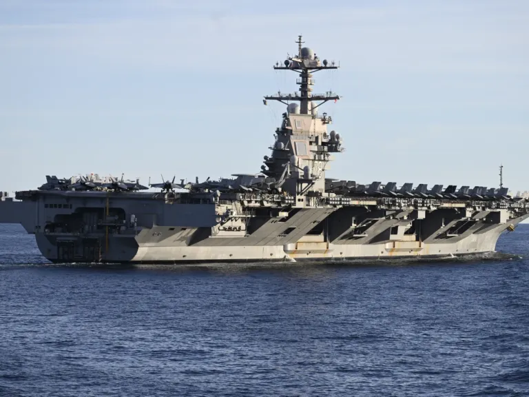 USS Ford has seen war, fire and plumbing woes as it nears a record long deployment