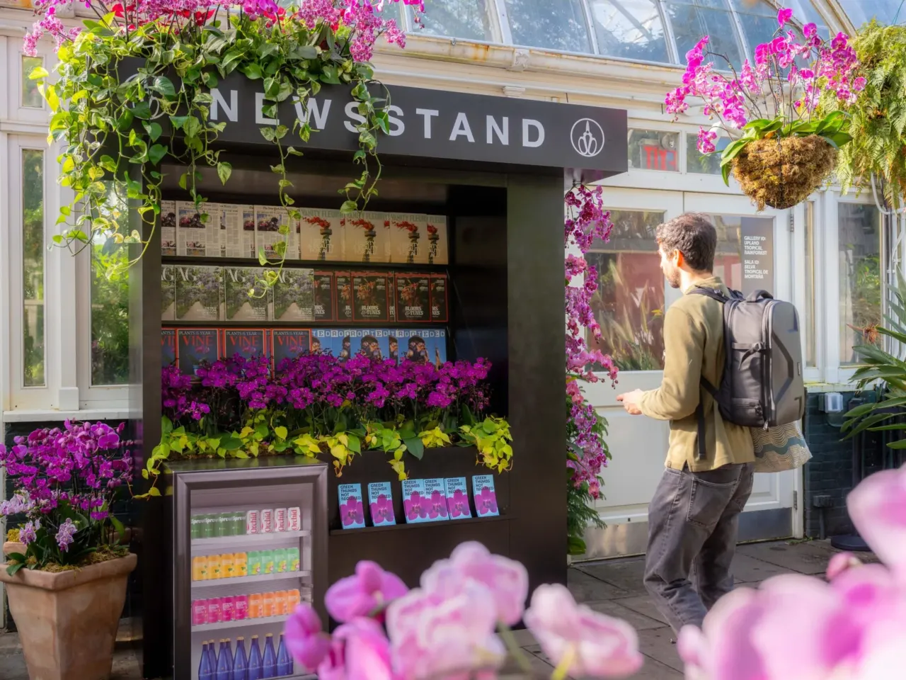 A mysterious floral artist brings beauty to fire escapes — and dumpsters 8 There are Easter Eggs throughout the show. Here, all the publications' names have been changed to be flower related.