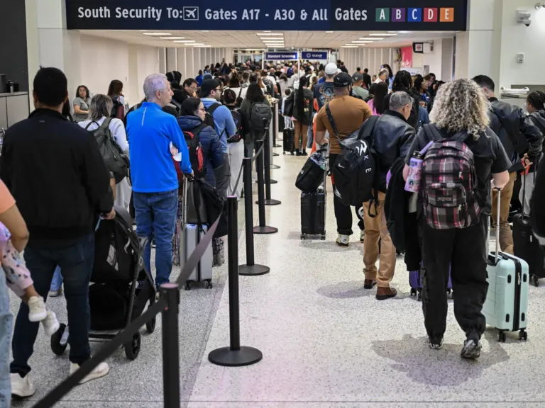 Airport security lines are long. Here’s what to know if you’re flying