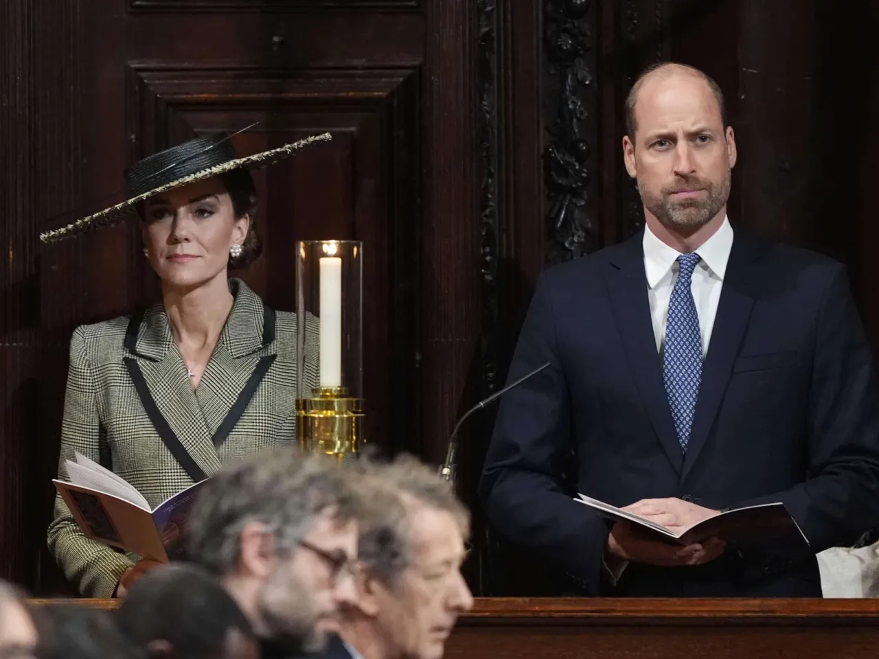 For the first time in more than 1,400 years, Church of England gets a woman leader 2 The Prince and Princess of Wales look on during the Enthronement Ceremony installing Sarah Mullally as the 106th Archbishop of Canterbury, at Canterbury Cathedral in England on Wednesday March 25, 2026.