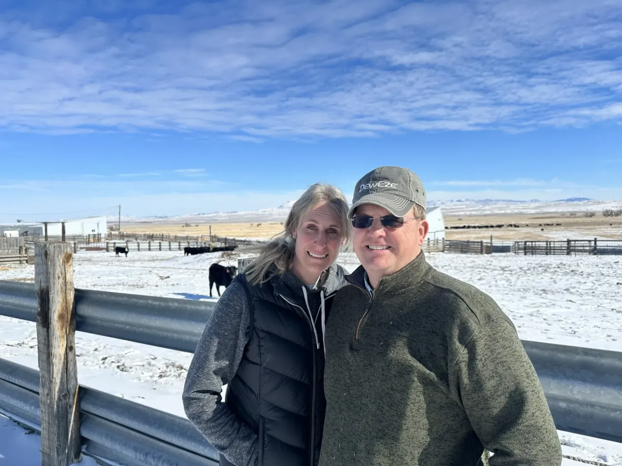 Erica and Shane Chauvet's ranch overlooks the small town of Big Sandy, Montana. Shane credits the local hospital for saving his life after an accident. He says he used to think of the hospital as a luxury for such a small town but now considers the facility essential to the community's survival.