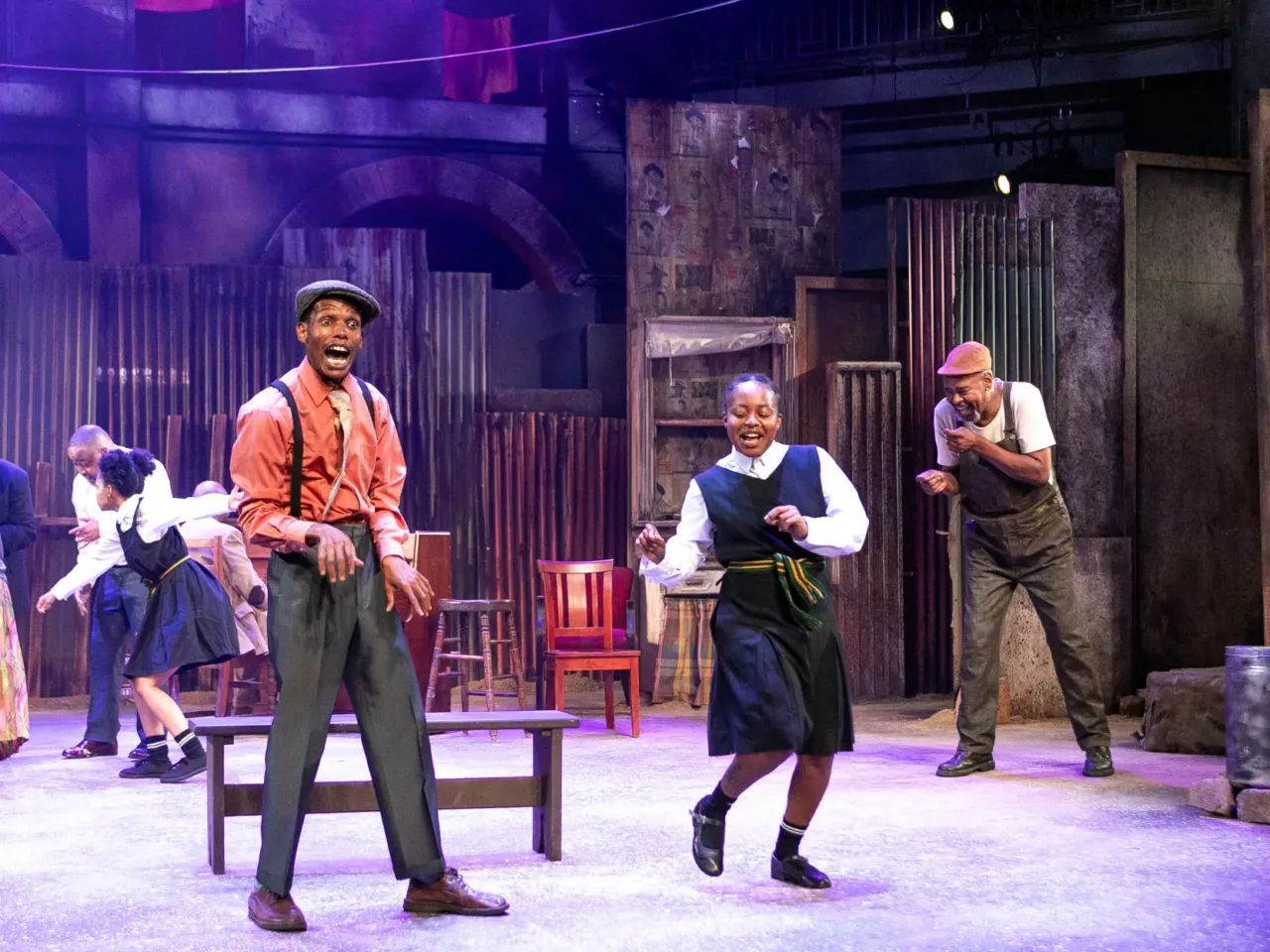 The iconic South African theater that took on apartheid 3 An image from the February 2026 production of "Marabi" at the Market Theatre.