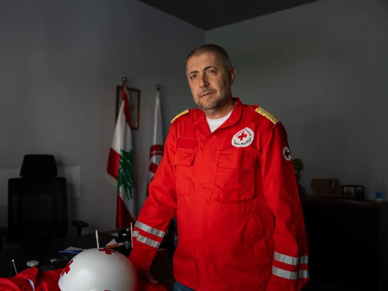 In Lebanon, more than 50 medics have been killed by Israel. Some say they're targeted 1 Red Cross director of emergency medical services Alexy Nehme has asked United Nations peacekeepers and Israeli officials why volunteer paramedic Assaf was killed.