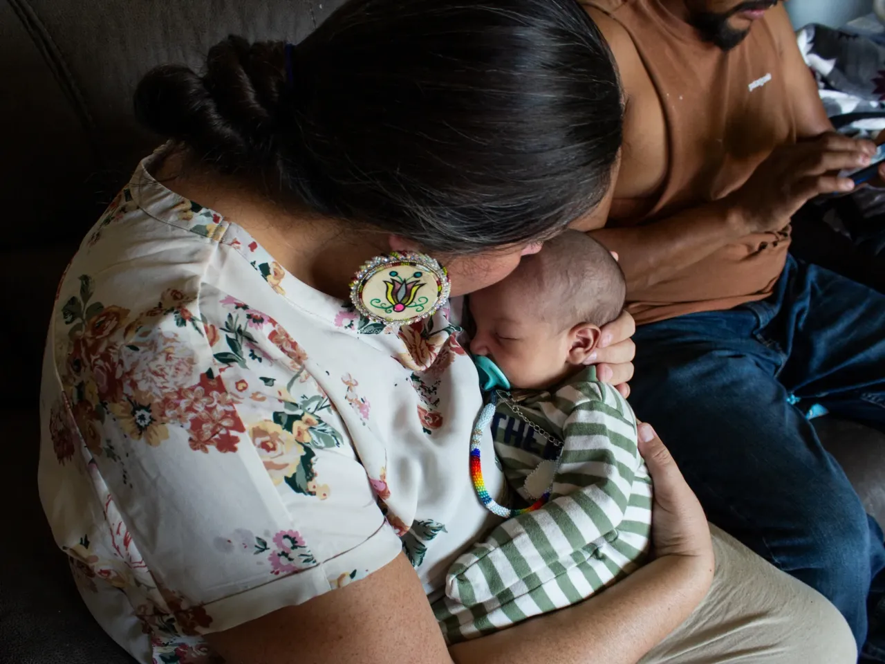 Bracing for federal cuts, some states are already paring back Medicaid services 1 At her first check in since his birth, Doula Misty Pipe kisses the top of Grover's head as his father, Torey WolfVoice, scrolls through photos of the baby boy's namesake grandfather.