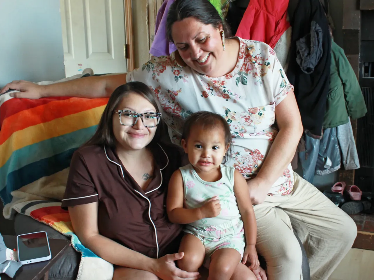 Bracing for federal cuts, some states are already paring back Medicaid services 3 Doula Misty Pipe sits behind her client, Britney WolfVoice, and WolfVoice's youngest daughter, Ellie WolfVoice. Pipe first started working with the mom during her pregnancy with Ellie. Britney says that because of Pipe's support, the birth of her youngest daughter was the first time she felt at peace in a hospital.