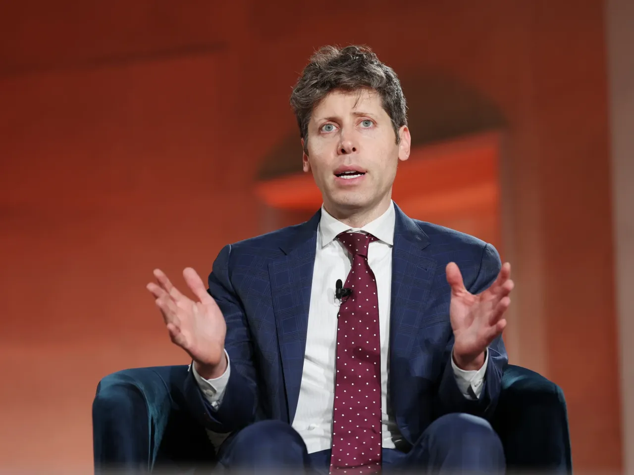 Why OpenAI bought 'SportsCenter for Silicon Valley' 1 OpenAI CEO Sam Altman speaks at an event in Washington, DC last month. The company's purchase of TBPN comes at a time of growing anxiety in the tech industry over the public perception of artificial intelligence.