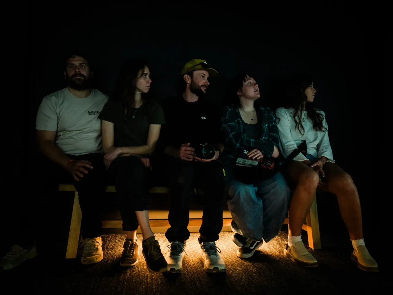 The Sonoran Desert teems with wildlife. These 3D scans could help protect its future 4 A group of friends sits in The RAF Exhibit Gallery and watch FRAMERATE: Desert Pulse on April 14, 2026 at Desert Botanical Garden in Phoenix, Arizona.